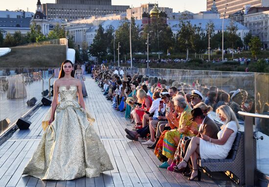 Russia Moscow Fashion Week Yudashkin