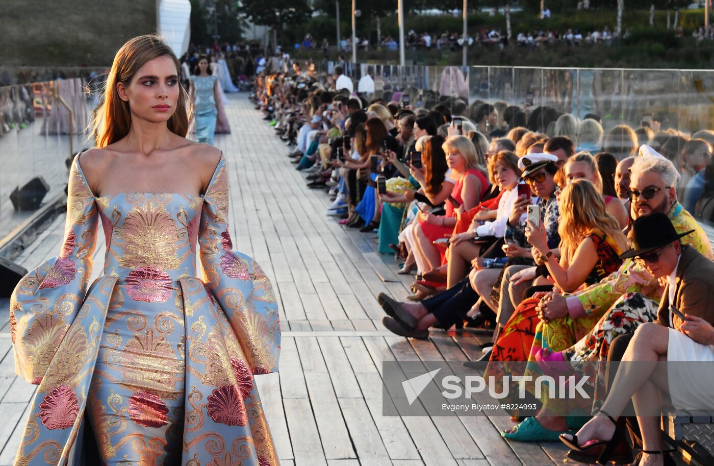 Russia Moscow Fashion Week Yudashkin