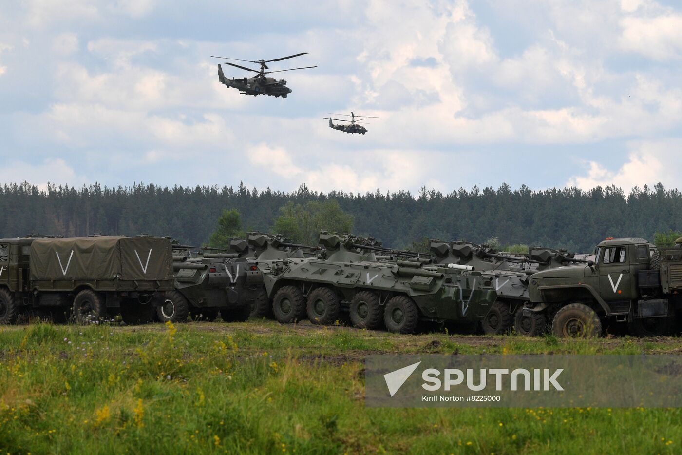 Ukraine Russia Military Operation Repair Unit