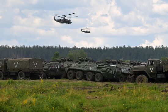 Ukraine Russia Military Operation Repair Unit