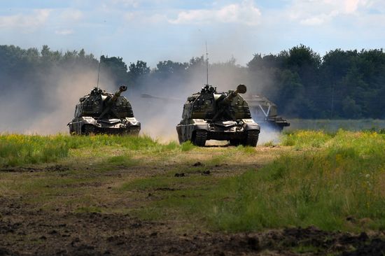 Ukraine Russia Military Operation Repair Unit