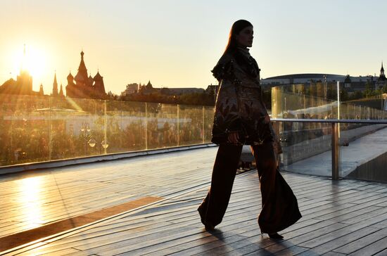 Russia Moscow Fashion Week Yudashkin