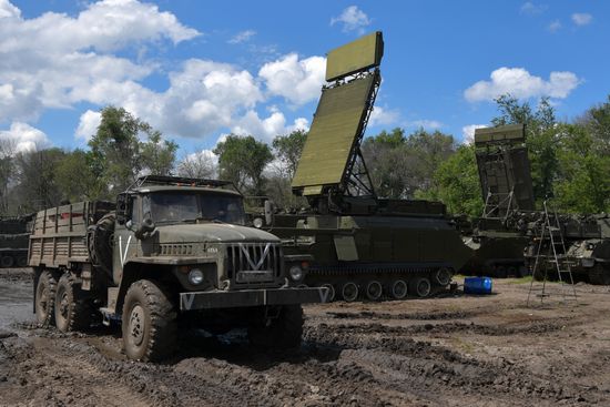 Ukraine Russia Military Operation Repair Unit