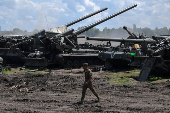 Ukraine Russia Military Operation Repair Unit