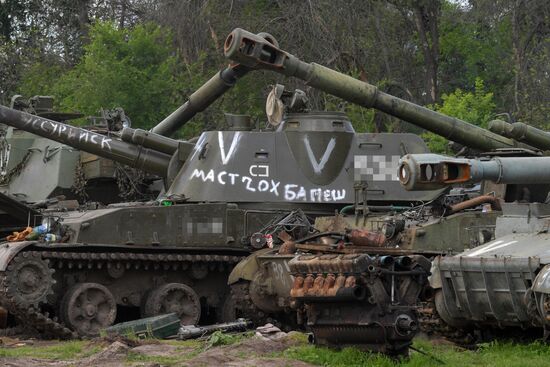 Ukraine Russia Military Operation Repair Unit