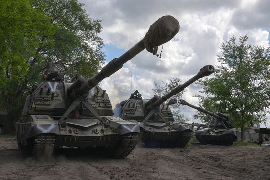 Ukraine Russia Military Operation Repair Unit