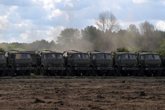 Ukraine Russia Military Operation Repair Unit