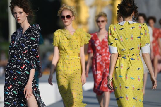 Russia Moscow Fashion Week