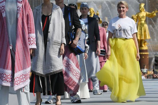 Russia Moscow Fashion Week