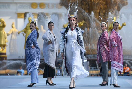 Russia Moscow Fashion Week