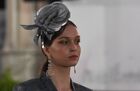 A model presents new collection of clothes during the Moscow fashion week at the Exhibition of Achievements of National Economy (VDNKh), in Moscow, Russia. Location: Moscow. Author: Vladimir Vyatkin/Sputnik. Russia Moscow Fashion Week