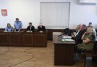 Participants attend a court hearing on a genocide case on the murder of more than 200 disabled children in southern Russia by Nazi Germany during World War II, in the Supreme Court of the Republic of Crimea, in Simferopol, Crimea, Russia. German death squads on October 9-10, 1942, killed 214 disabled foster children who had fled Crimea for the coastal town of Yeysk, according to archival documents declassified by the FSB’s Krasnodar region branch. Location: Russia, Republic of Crimea, Simferopol. Author: Konstantin Mihalchevskiy. Russia WWII Genocide Case