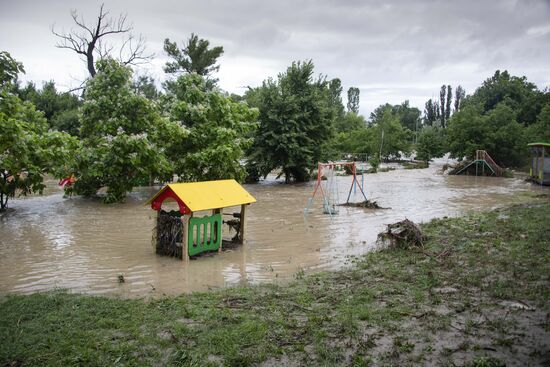 Russia Crimea Floods 