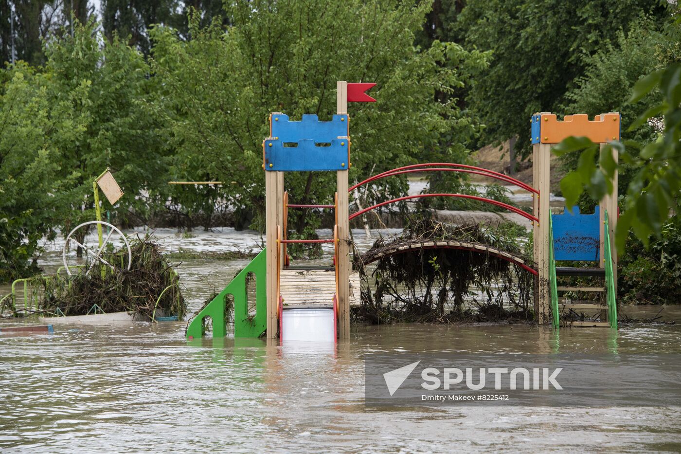 Russia Crimea Floods 