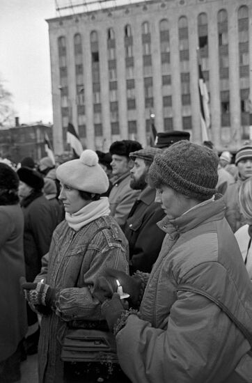 Anti-government rally in Estonia