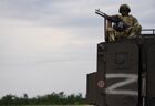 Russian serviceman is seen in the southern sector in the course of Russia's military operation in Ukraine, at the unknown location. Author: Alexey Maishev/Sputnik. Ukraine Russia Military Operation