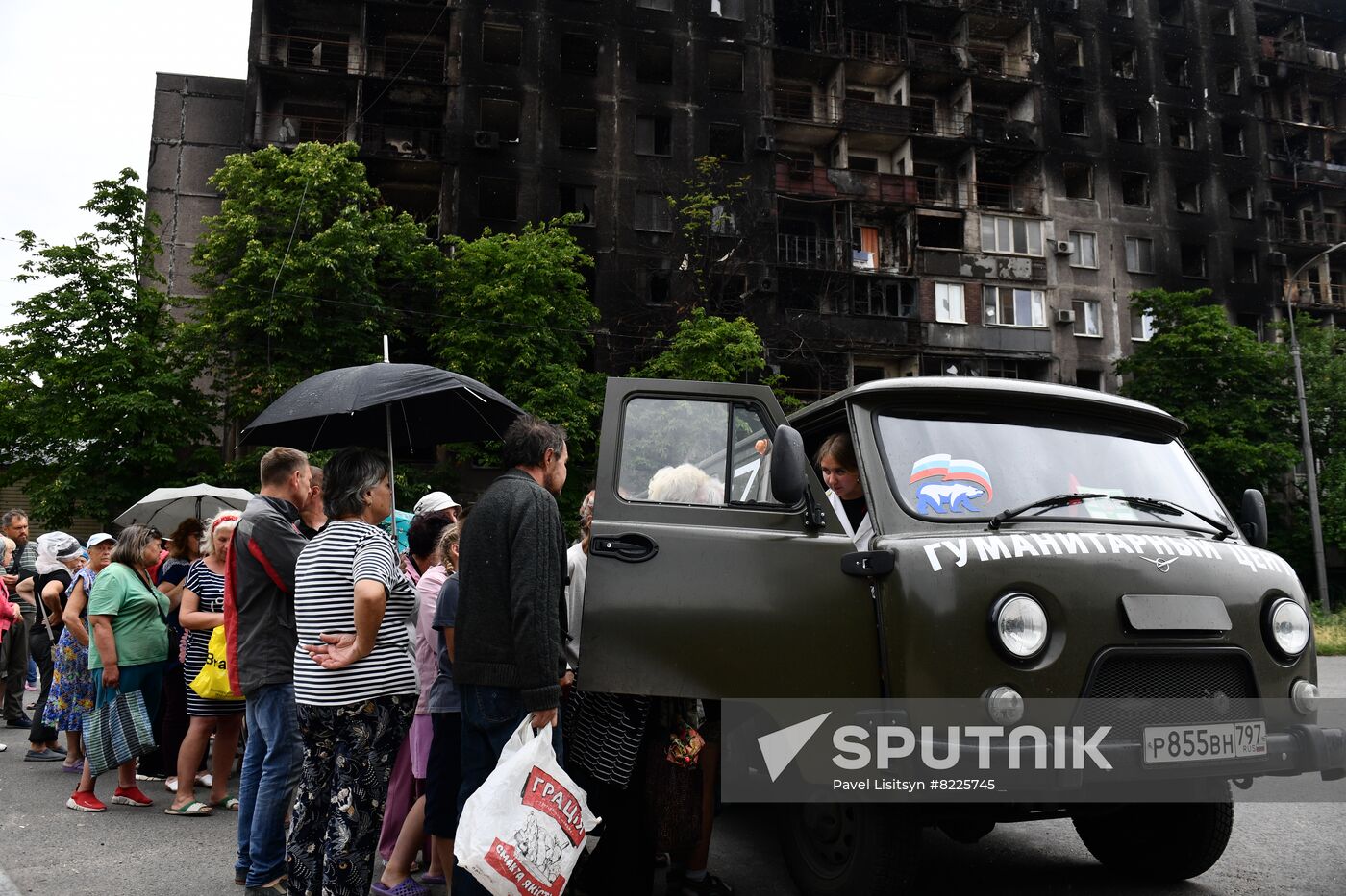 DPR Russia Ukraine Military Operation Humanitarian Aid