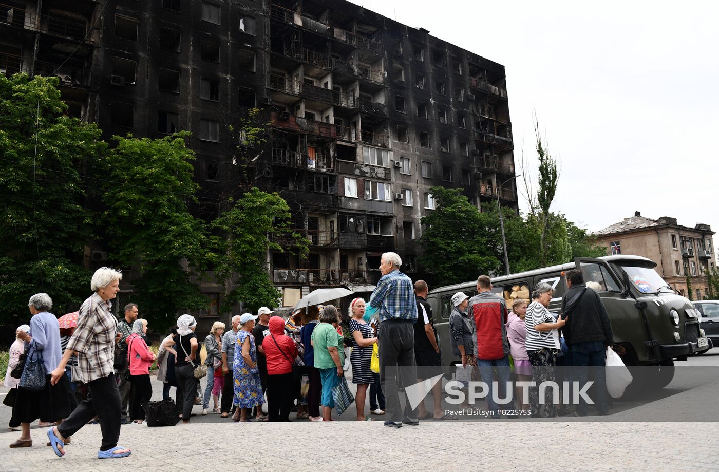 DPR Russia Ukraine Military Operation Humanitarian Aid