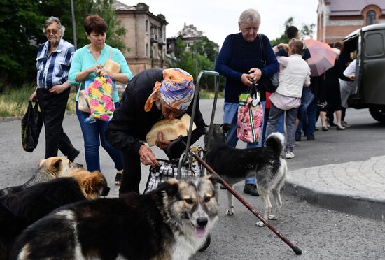 DPR Russia Ukraine Military Operation Humanitarian Aid