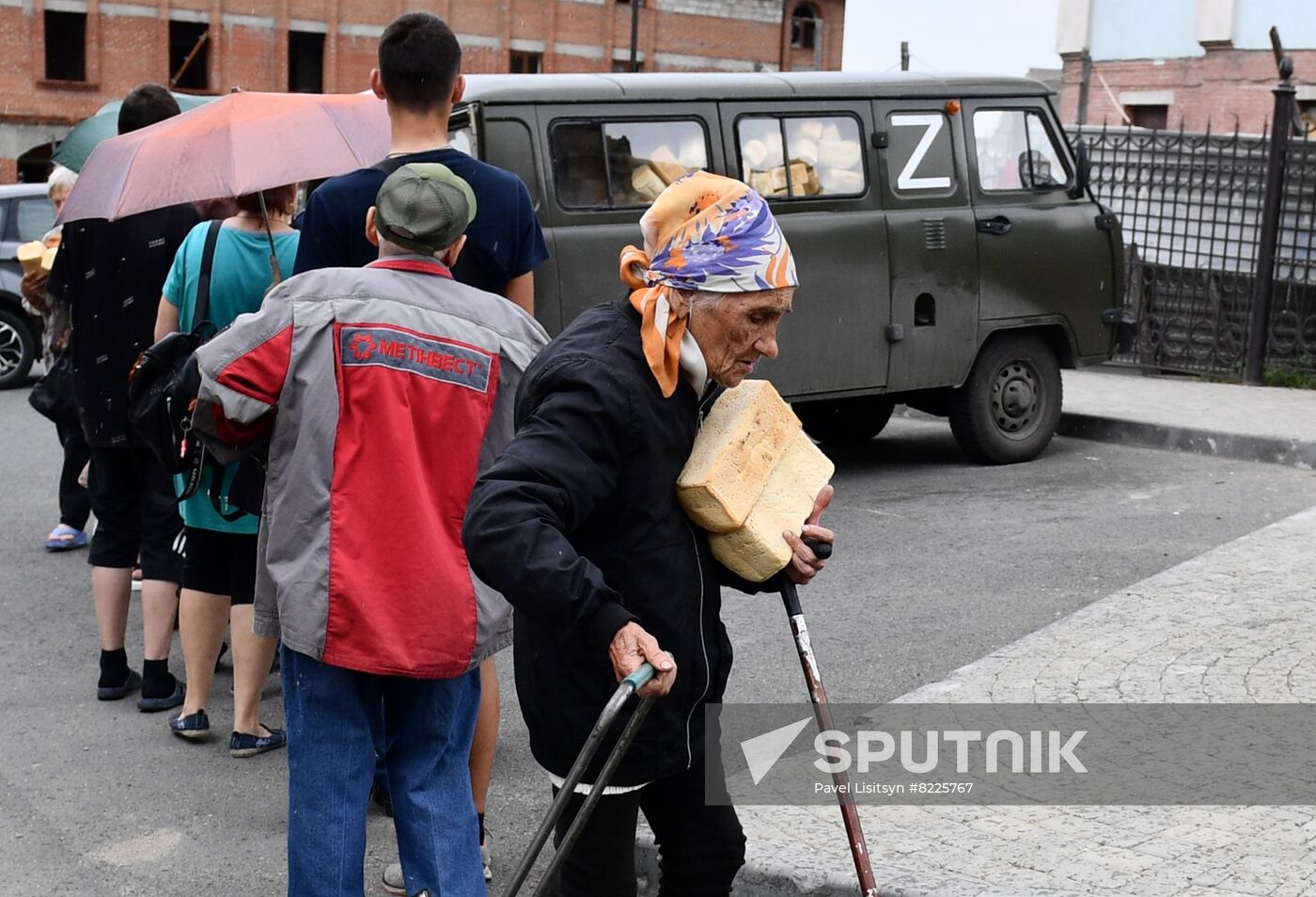 DPR Russia Ukraine Military Operation Humanitarian Aid