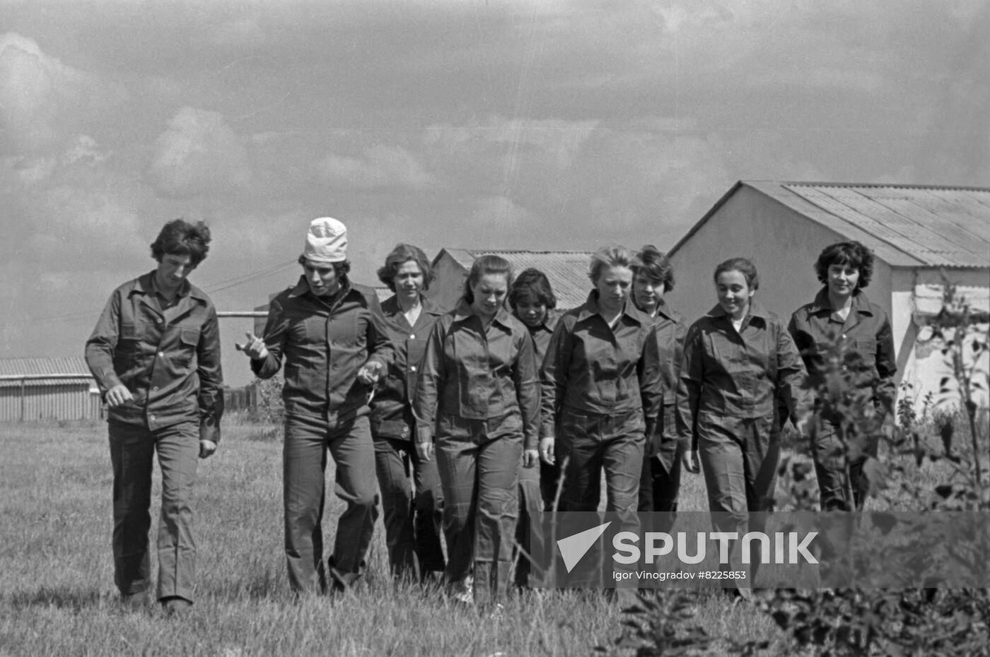 Ryazan student brigade during work semester