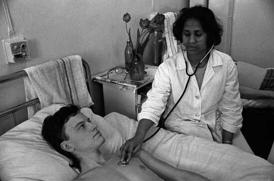 Foreign students in the USSR