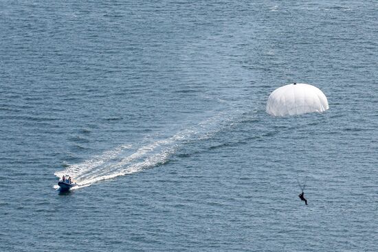 Russia Navy Baltic Fleet Drills