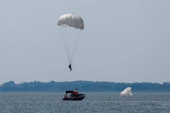 Russia Navy Baltic Fleet Drills