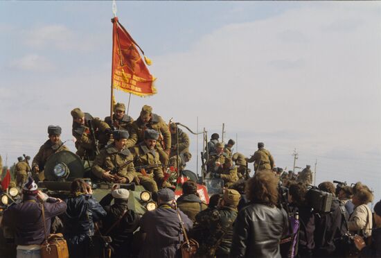 Withdrawal of Soviet troops from Afghanistan