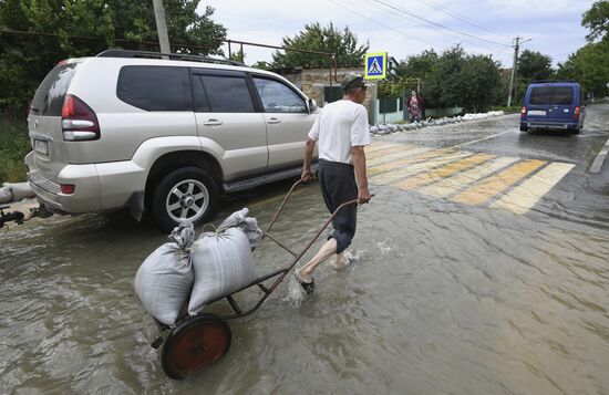 Russia Crimea Floods