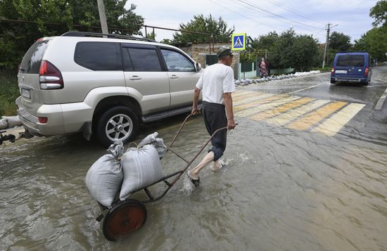 Russia Crimea Floods