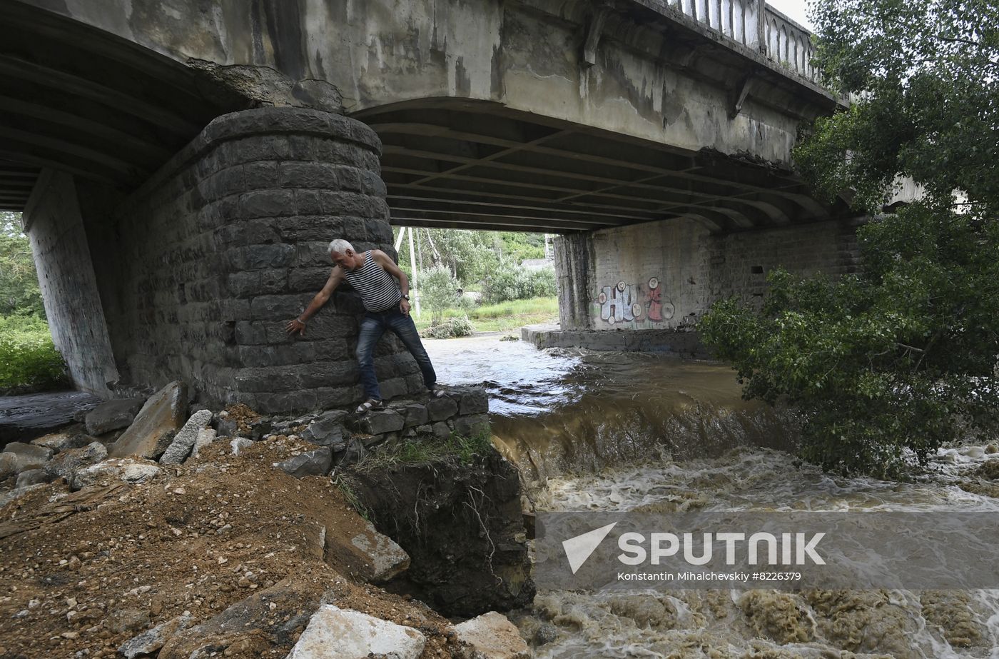 Russia Crimea Floods