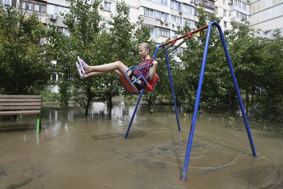 Russia Crimea Floods