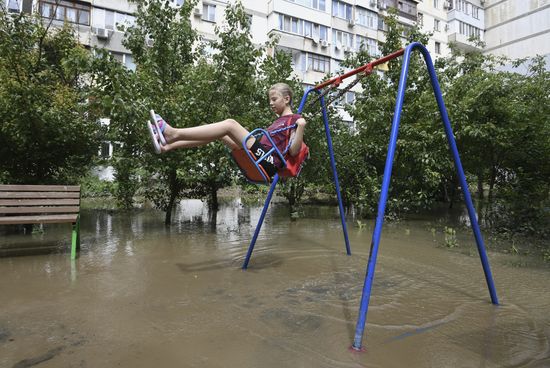 Russia Crimea Floods