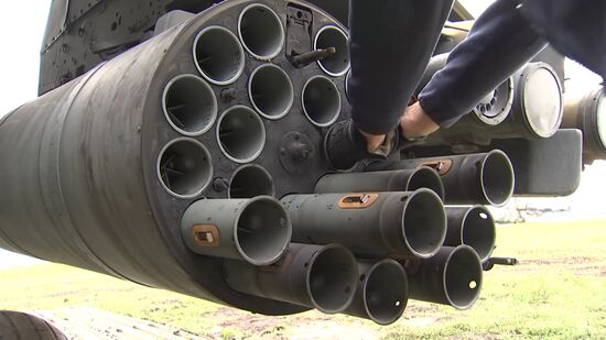 Ukraine Russia Military Operation Attack Helicopters