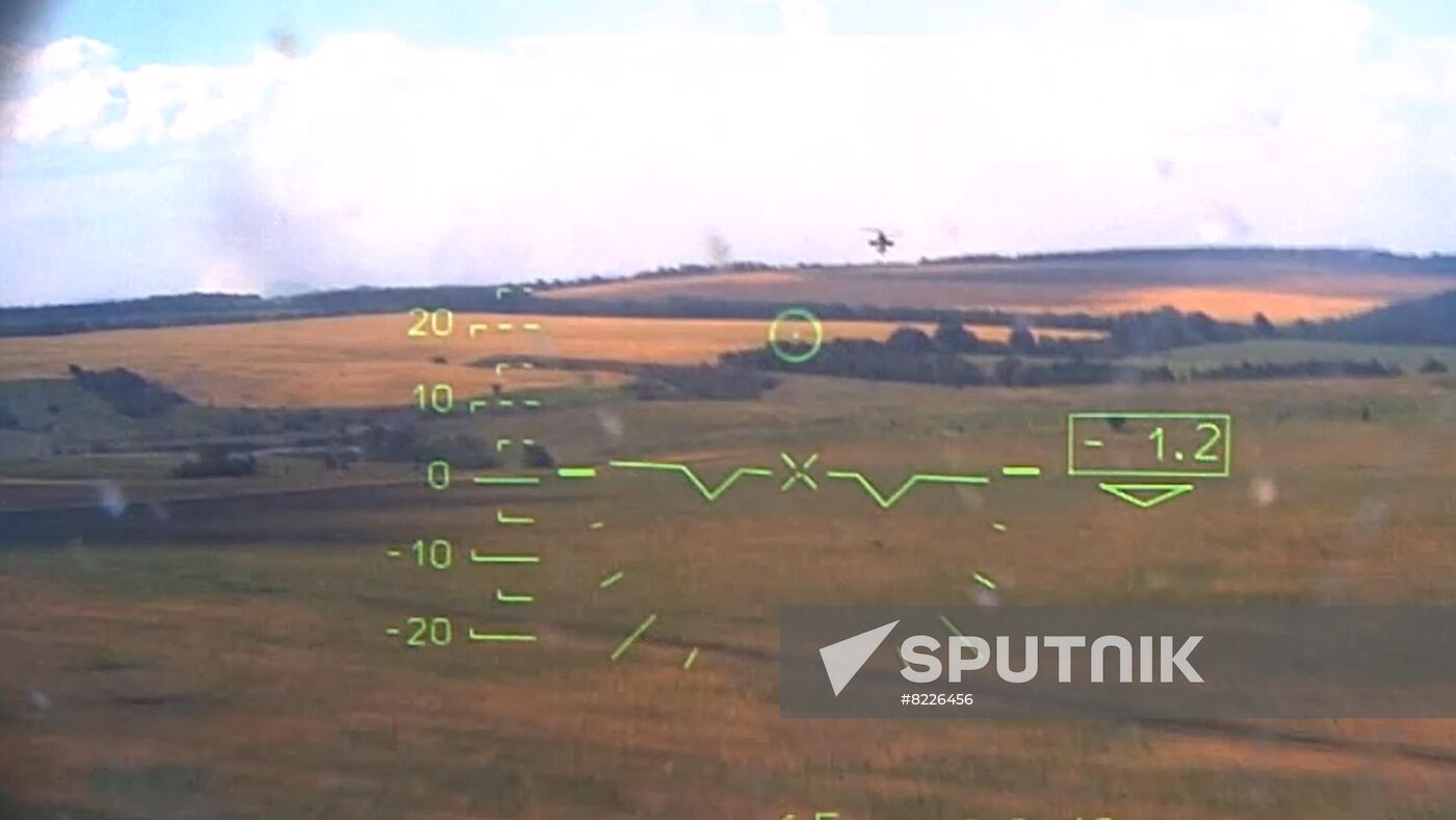 Ukraine Russia Military Operation Attack Helicopters