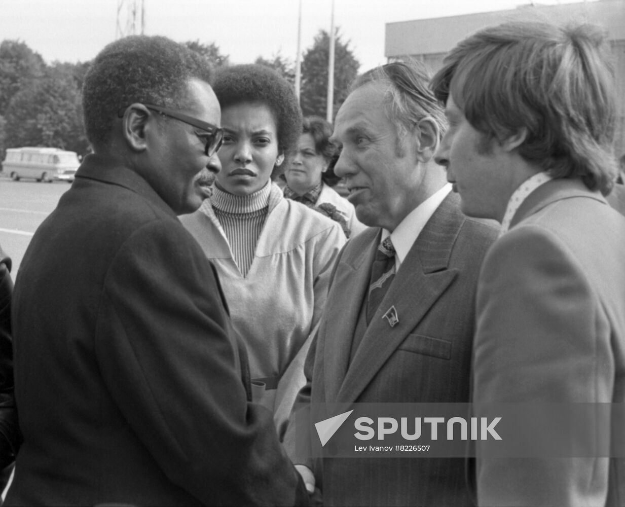 President of Angola Antonio Agostinho Neto's visit to Moscow