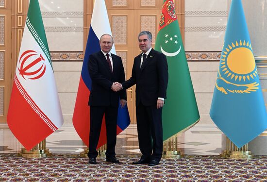 Turkmenistan Putin Caspian Summit
