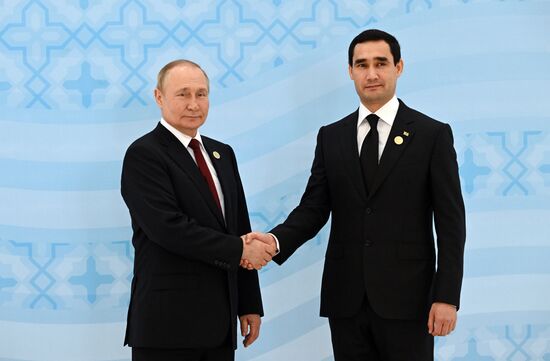 Turkmenistan Putin Caspian Summit