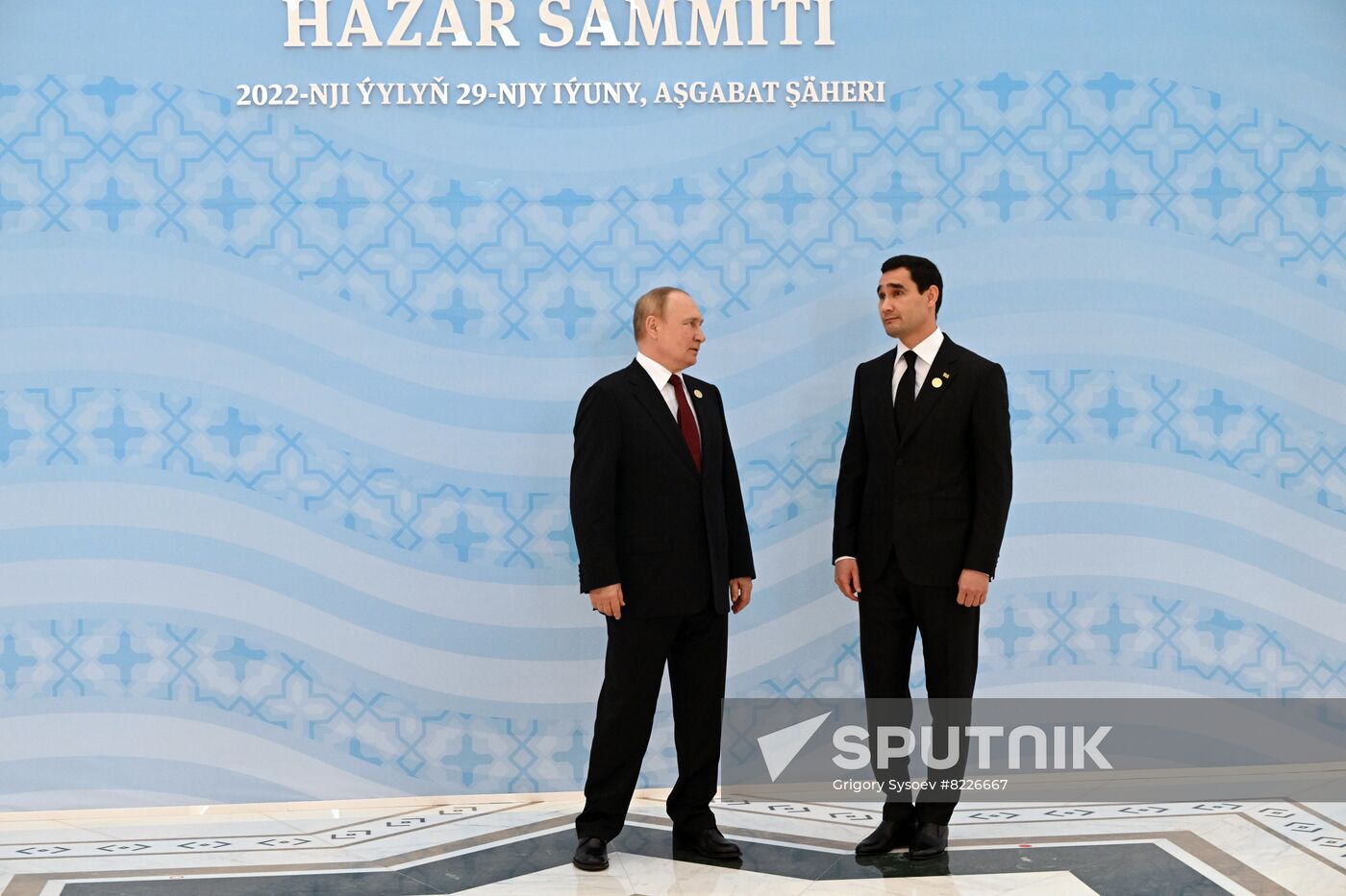 Turkmenistan Putin Caspian Summit