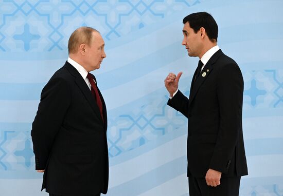 Turkmenistan Putin Caspian Summit