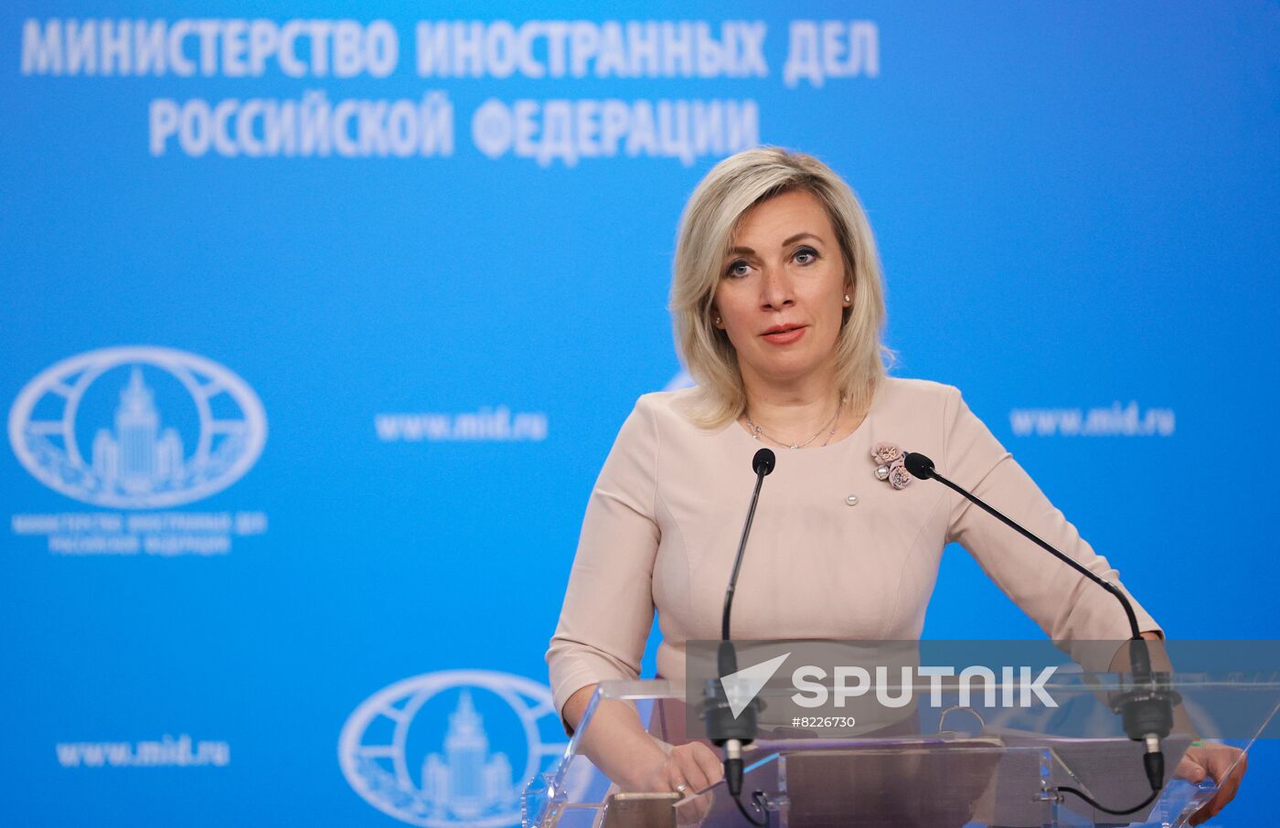 Russia Zakharova Briefing