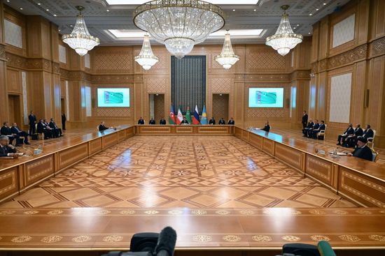 Turkmenistan Putin Caspian Summit