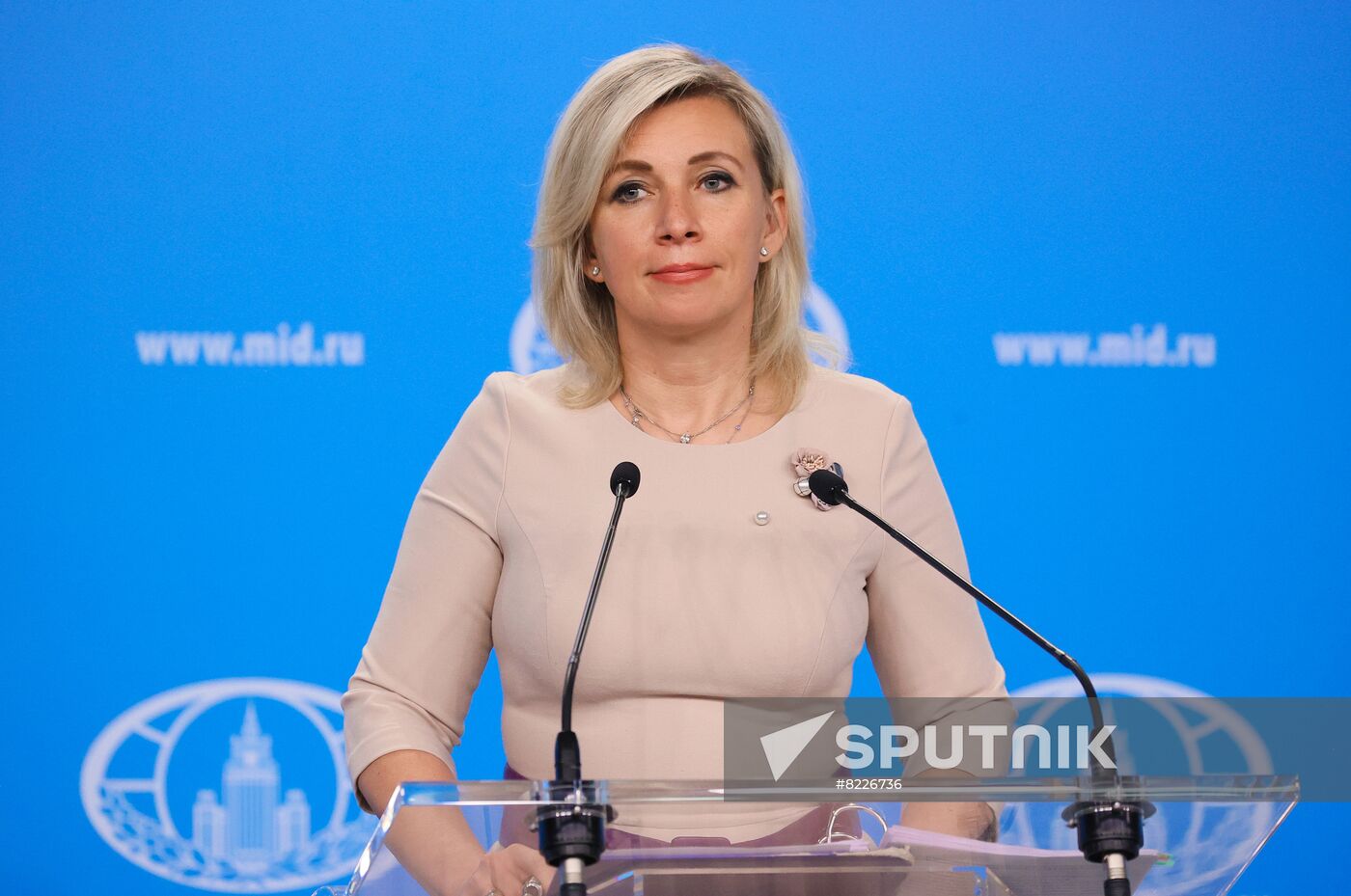 Russia Zakharova Briefing