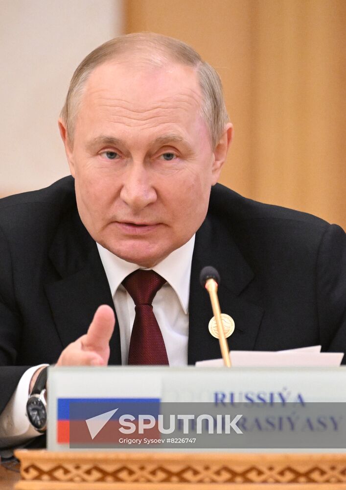 Turkmenistan Putin Caspian Summit