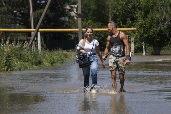 Russia Crimea Floods