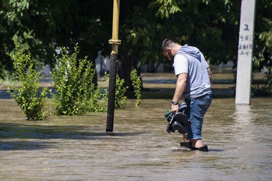 Russia Crimea Floods