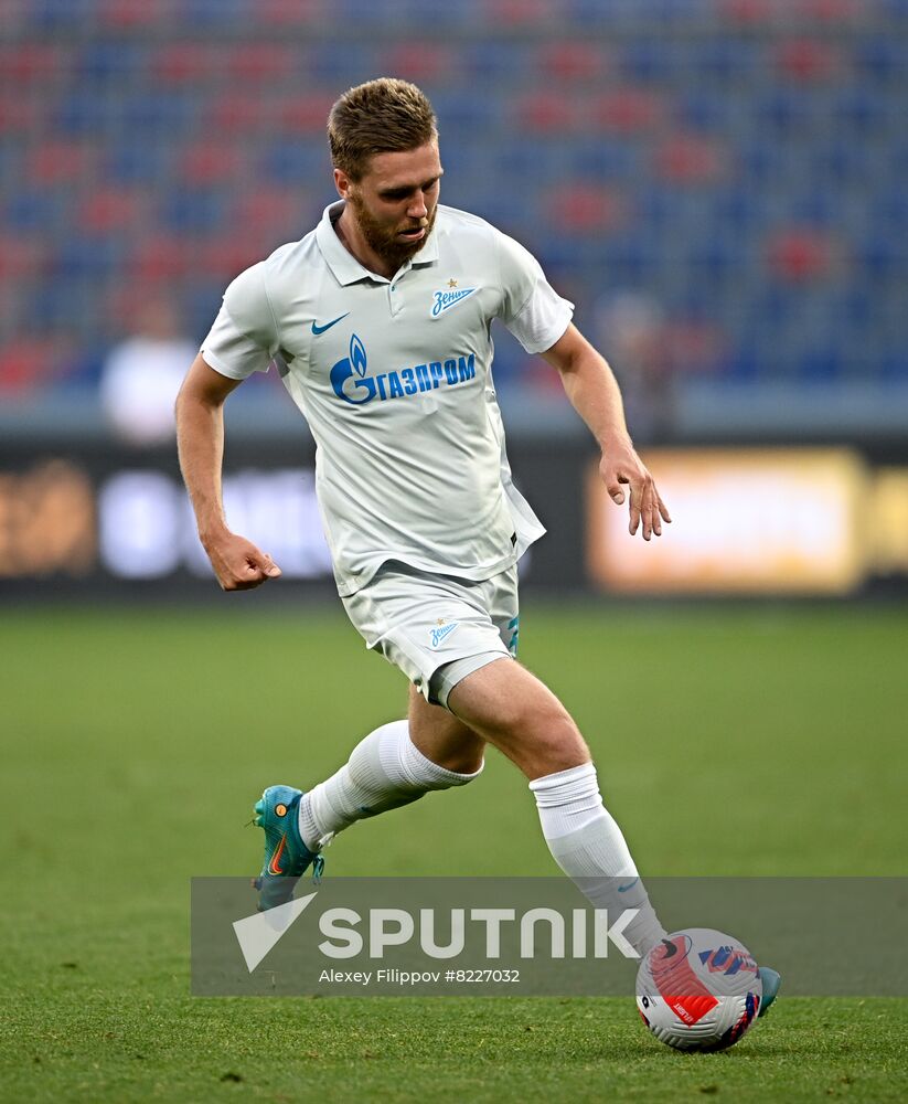 Russia Soccer PARI Premier Cup CSKA - Zenit