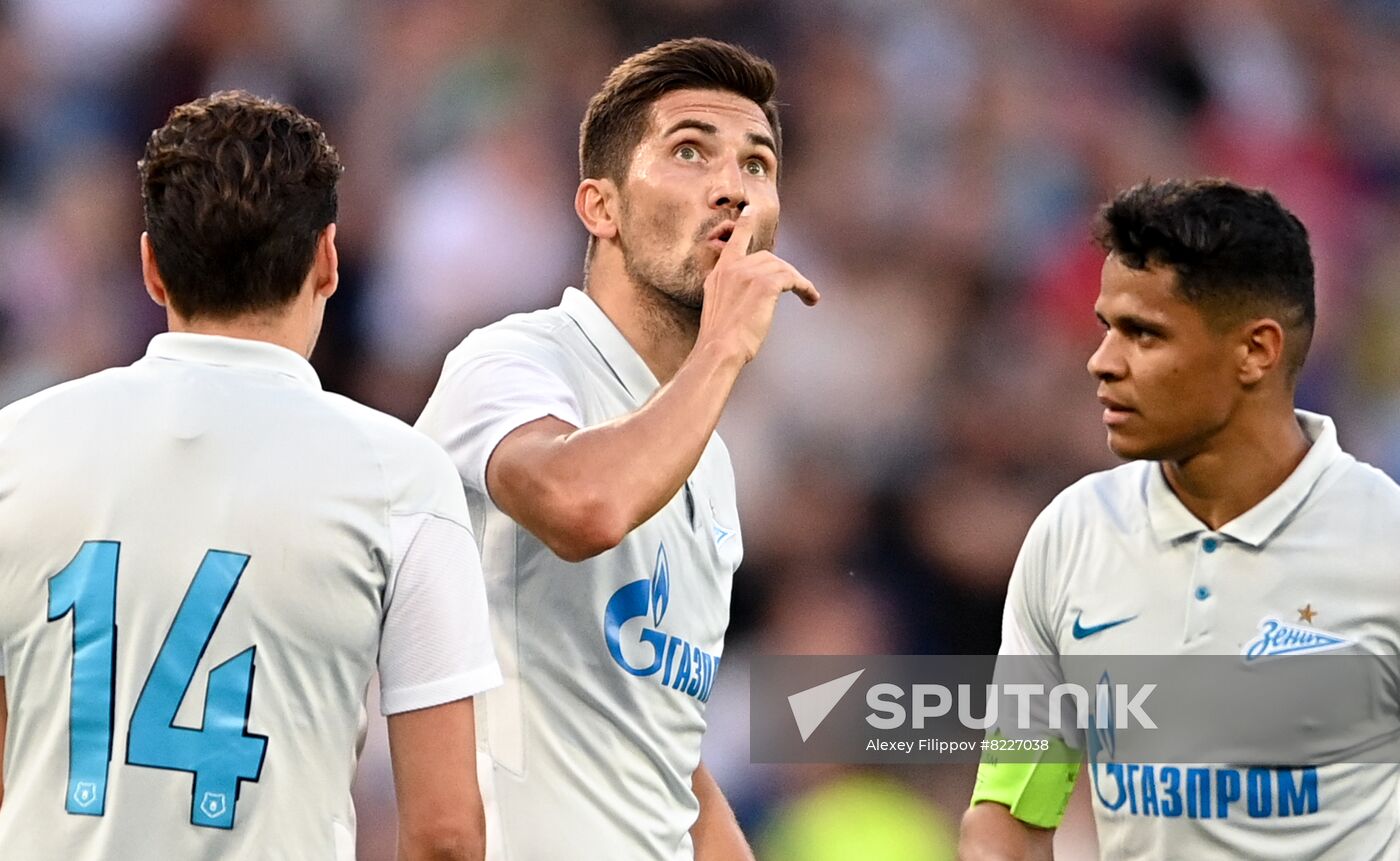 Russia Soccer PARI Premier Cup CSKA - Zenit