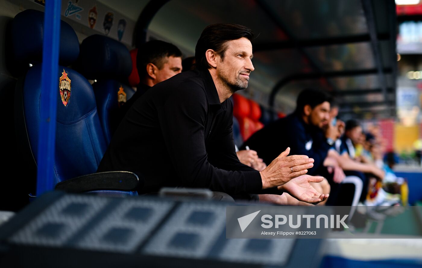 Russia Soccer PARI Premier Cup CSKA - Zenit